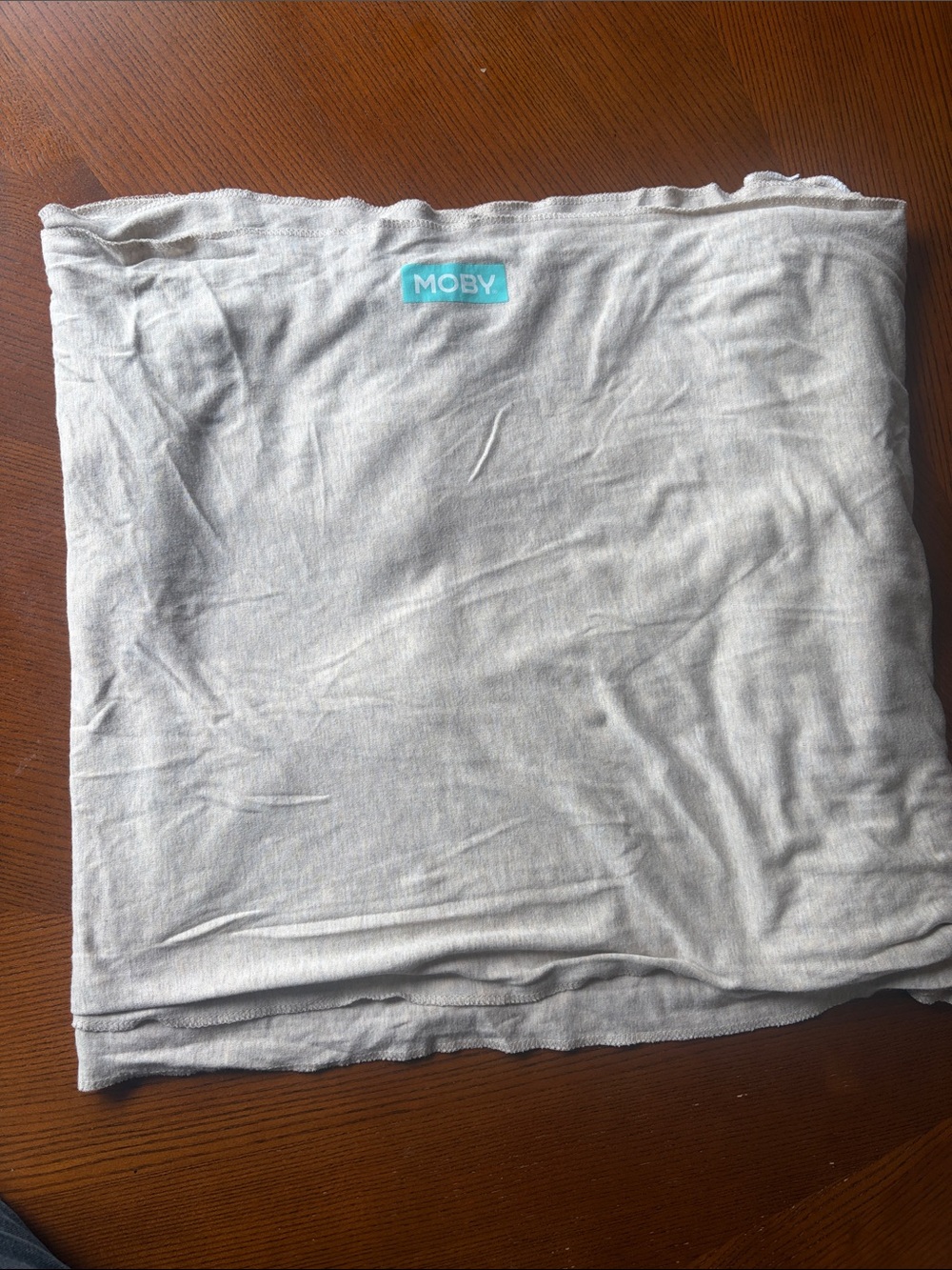 Moby Baby Classic Wrap Carrier in cream color